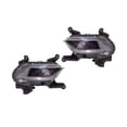 thumbnail image 1 of KarParts360 For Hyundai Santa Fe 2019 2020 Fog Light Driver And Passenger Side | Pair | Front | CAPA | LED | Clear Lens | For HY2592172, HY2592172C, HY2593172, HY2593172C | 92201S1100, 92202S1100, 1 of 6