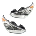 thumbnail image 1 of KarParts360 For Hyundai Veloster 2012 13 14 15 16 2017 Headlight Assembly Driver and Passenger Side | Pair | CAPA | Standard Type With Bulb | Clear Lens | HY2502168, HY2502168C, HY2503168, HY2503168C, 1 of 6