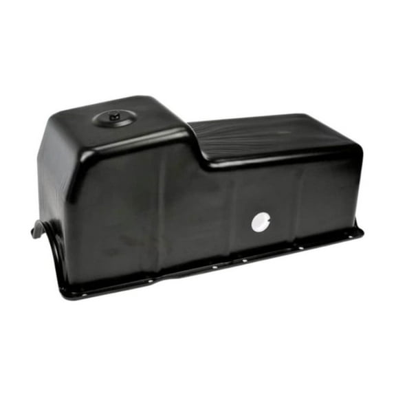 KarParts360 For IC Corporation 1000 SC/1652 SC 2003 2004 Engine Oil Pan | Steel Material | Black | Wet Sump | Rear Sump Location | 20 Qt. Capacity | 10.6 Inches Maximum Depth | 1830838C91, YC3Z6675AA