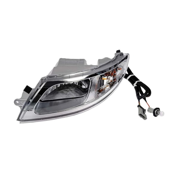 KarParts360 For IC Corporation 1300 FBC 2023 Headlight | Clear Lens | Plastic Housing Material | Incandescent Bulb Technology | Bulbs Included | Replacement For 3565429C91, 3565429C92