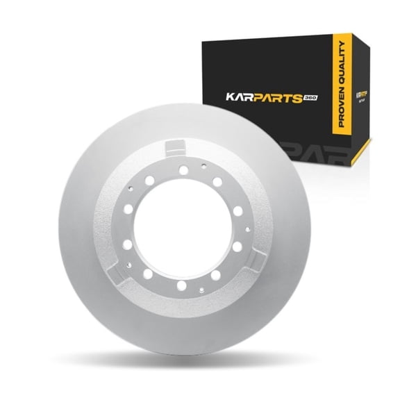 KarParts360 For IC Corporation AE School Bus 2015 Disc Brake Rotor Rear | Cast Iron | 37.4 Millimeters/1.47 Inches Discard Thickness | 39 Millimeters/1.54 Inches Nominal Thickness | 10 Stud/Lug Hole