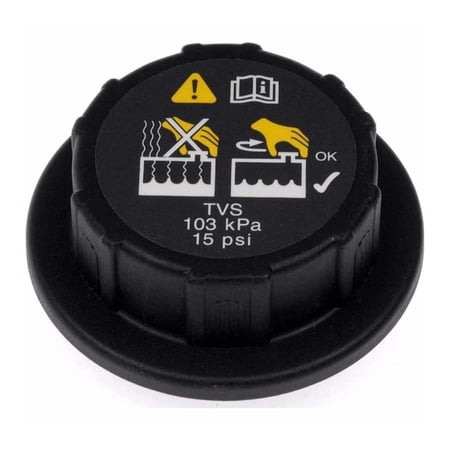 KarParts360 For IC Corporation CE Commercial 2005 2006 Heavy Duty Fluid Reservoir Cap | Plastic Material | Twist On Attachment Type | Black | 76.2 Millimeters Diameter | 15 PSI Maximum Pressure Ratin