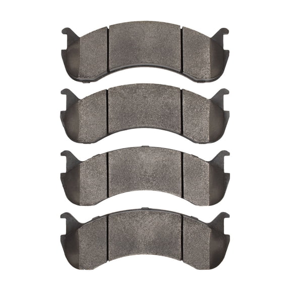 KarParts360 For IC Corporation RE School Bus/CE Commercial 2005 2006 2007 2008 Disc Brake Pads | 9.61 In. Inner Pad Width | 3.35 In. Outer Height | 1.06 In. Overall Thickness