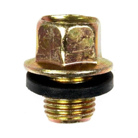 KarParts360 For INFINITI Q60 2021 2022 Oil Drain Plug | Steel Material | Yellow Color | 5.8 Bolt Grade | Conventional Drain Method | Replacement For 9247-12101, 11128-01M00