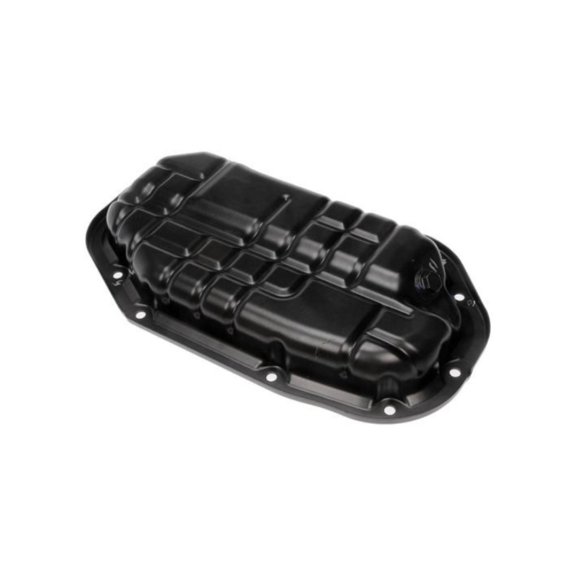 KarParts360 For Infiniti FX35 2009 2010 2011 2012 Engine Oil Pan | Steel | Black | Front Sump Location | 5.5 qt Capacity | M12 By 1.25 Drain Thread Size | 1.5 Inches Maximum Depth | For 11110JK20C