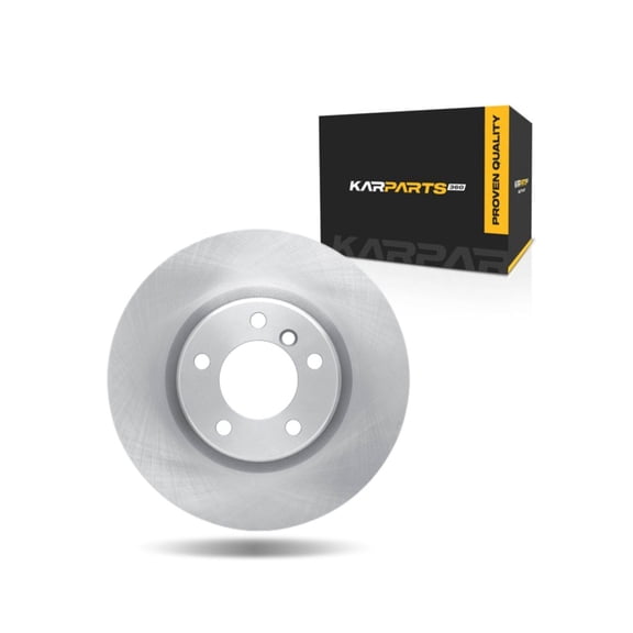 KarParts360 For Infiniti G35 2007 2008 Disc Brake Rotor | Front | Cast Iron | Rotors Only Design | Vented Rotor | 114.3 Millimeters / 4.50 Inches Bolt Circle | 5 Lug Holes