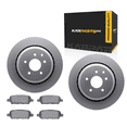 thumbnail image 1 of KarParts360 For Infiniti G35 2008 Rotors And Brake Pads Rear | Cast Iron | Vented | Ceramic Pads | Performance/Racing Driving Style | Plain Rotor Style | 5 Lugs, 1 of 4