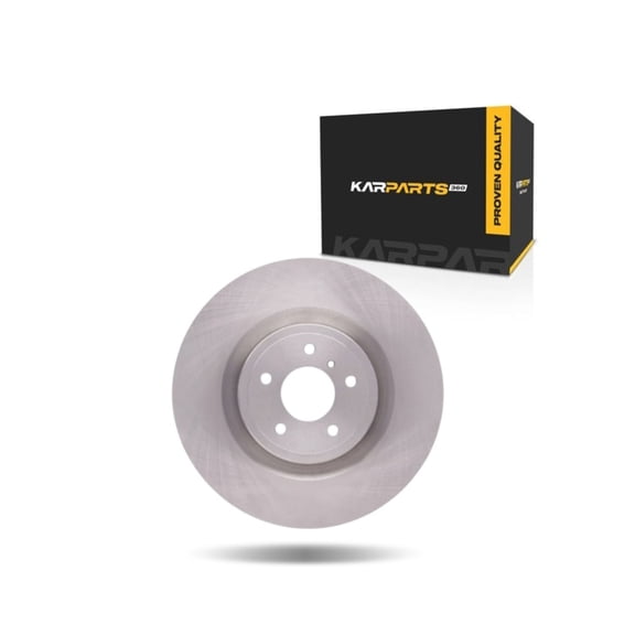 KarParts360 For Infiniti G37 2008 09 10 11 12 2013 Disc Brake Rotor | Front | Cast Iron | Rotors Only Design | Vented Rotor | 114.3 Millimeters / 4.50 Inches Bolt Circle | 5 Lug Holes
