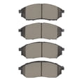 thumbnail image 1 of KarParts360 For Infiniti Q40 2015 Brake Pads | Mechanical Pad Wear Sensor | 6.19 Inches Inner Pad Width | 2.30 Inches Inner/Outer Pad Height | 0.63 Inches Inner Pad Overall Thickness, 1 of 4