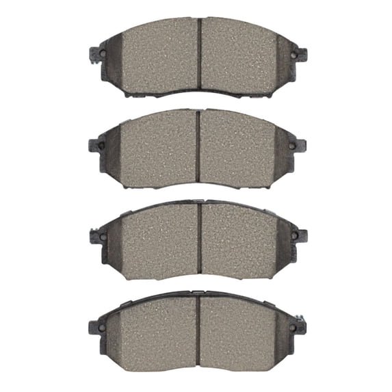 KarParts360 For Infiniti Q40 2015 Brake Pads | Mechanical Pad Wear Sensor | 6.19 Inches Inner Pad Width | 2.30 Inches Inner/Outer Pad Height | 0.63 Inches Inner Pad Overall Thickness