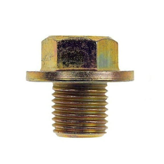 KarParts360 For Infiniti Q50/QX50 2021 2022 2023 2024 Oil Drain Plug | Steel Material | Yellow | Gasket | Hex Head Drive | Extra Fine Thread | Replacement For 9247-12101