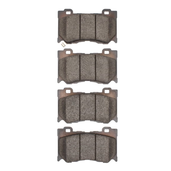 KarParts360 For Infiniti Q60 2014 2015 Disc Brake Pads | Ceramic Friction | Mechanical Pad Wear Sensor | 127.3 Millimeters / 5.01 Inches Inner and Outer Pad Width