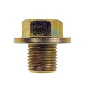 KarParts360 For Infiniti Q60 2021 2022 Oil Drain Plug | Steel Material | Yellow | Gasket | Hex Head Drive | Extra Fine Thread | Replacement For 9247-12101