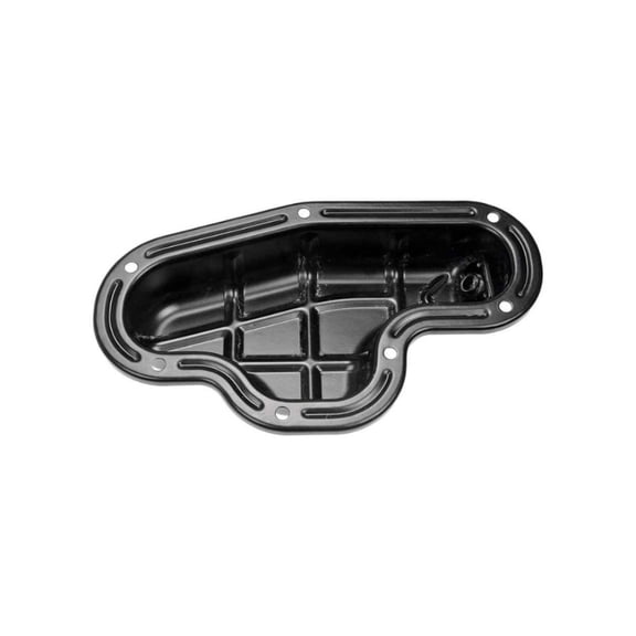 KarParts360 For Infiniti QX4 2001 2002 2003 Engine Oil Pan | Steel Material | Black | Wet Sump | M12 By 1.25 Drain Thread Size | 2 Inches Maximum Depth | 6.10 Inches Maximum Width | For 111104W010