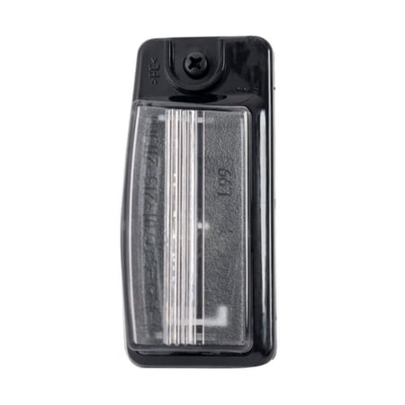 KarParts360 For Infiniti QX70/QX50 2014 2015 2016 2017 License Plate Light Driver OR Passenger Side | Single Piece | Rear | CAPA | Made of Plastic | Clear Lens NI2870101, NI2870101C | 265108991D