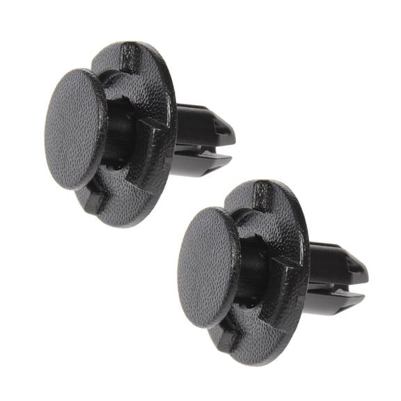 KarParts360 For Infiniti QX80 2025 Fender Liner Retainers | Nylon Material | Black Color | 19.55 Millimeters Head Diameter | 7.62 Millimeters Shaft Diameter | Replacement For 1553-05323, 155305933