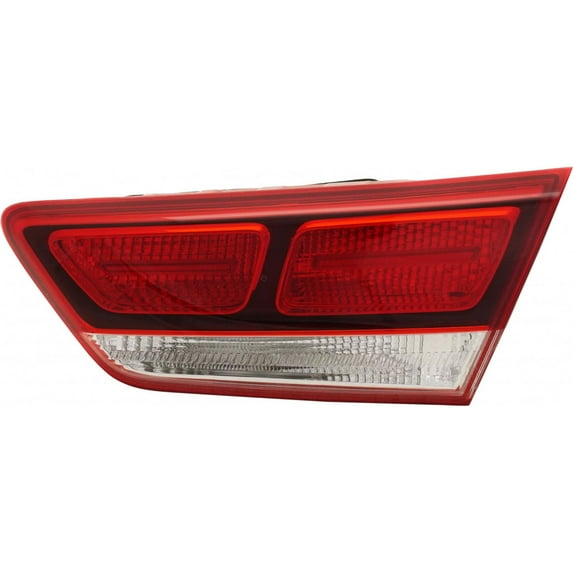 KarParts360 Inner Tail Light Assembly For Kia Optima 2016 17 18 19 2020 Passenger Side Bulb Type Replacement For KI2803132 | 92404 D5000