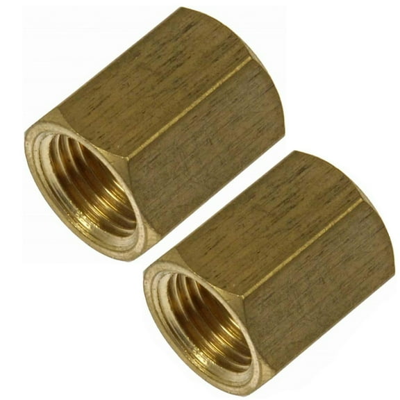KarParts360 Inverted Flare Fitting | Brass Finish | Universal Describe Type | Female Thread End 1 Type