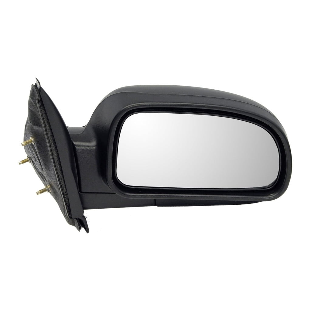 KarParts360 For Isuzu Ascender 2003 04 05 06 07 2008 Door Mirror | Plastic | Black Housing | Non-Powered | Rectangular Glass | Manual Adjustment | Replacement For 15178924