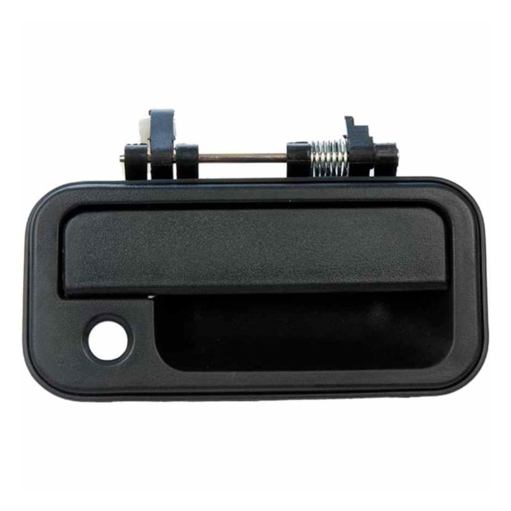 KarParts360 For Isuzu Rodeo 1998-2004 Exterior Door Handle Passenger Side | Front | Plastic | Textured Finish | Black Color | With Key Lock Hole | Replacement For 8-97180-790-0