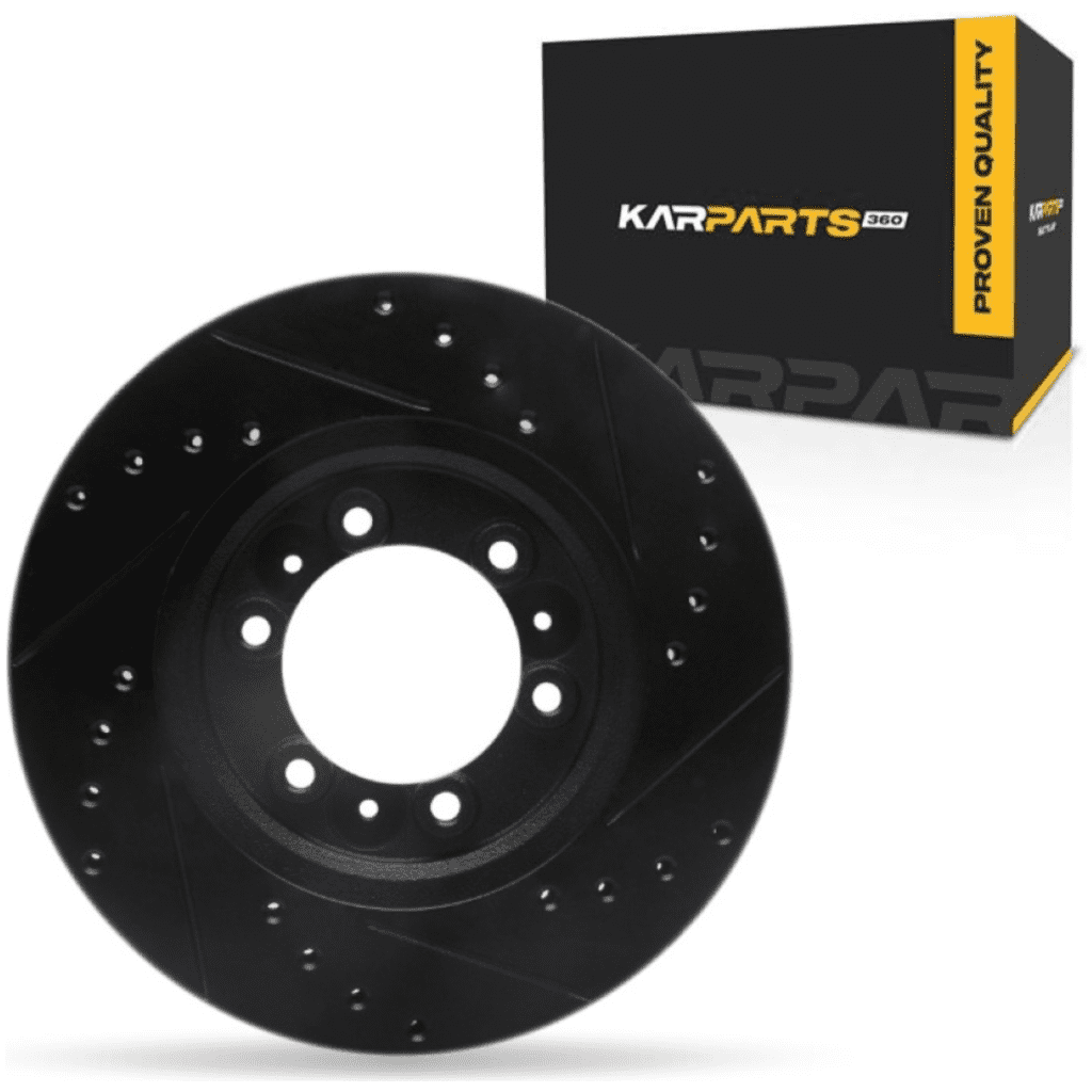 KarParts360 For Isuzu Trooper 1992-2002 Disc Brake Rotor | Black | 26 ...