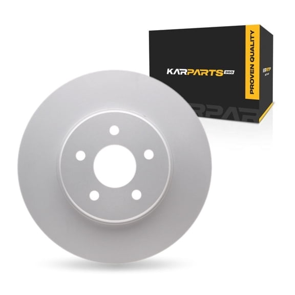 KarParts360 For Jaguar X-Type 2002-2008 Brake Rotor | Coated | 24 Millimeters / 0.94 Inches Nominal Thickness | 300 Millimeters / 11.81 Inches Outside Diameter | 5 Stud/Lug Hole