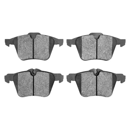 KarParts360 For Jaguar XK 2010 2011 2012 2013 Disc Brake Pads | Electronic Pad Wear Sensor | 75.2 Millimeters / 2.96 Inches Inner Pad Height | 74.4 Millimeters / 2.93 Inches Outer Pad Height