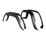 KarParts360 For Jeep Cherokee 1990 91 92 93 1994 Fender Flare Master Kit Driver And Passenger Side | Pair | Front And Rear | Made Of Metal And Plastic | Black | XJ Model