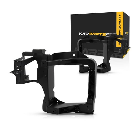 KarParts360 For Jeep Cherokee 2014 15 16 17 2018 Headlight Mounting Panel Driver And Passenger Side | Pair | Replacement For CH1221122, CH1221121 | 68227483AA, 68227484AA