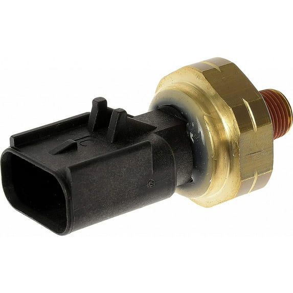 KarParts360 For Jeep Cherokee/Wrangler 2017 2018 Engine Oil Pressure Sensor | Made Of Metal And Plastic | Brass | 3 Male Terminal | Black Male Rectangle-Shaped Connector | Replacement For 68295556AA