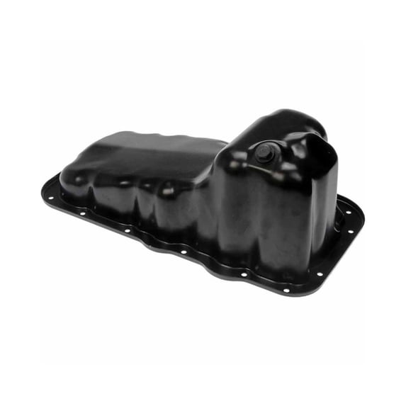 KarParts360 For Jeep Commander 2006 07 08 09 2010 Engine Oil Pan | Steel | Black | Wet Sump Type | Rear Sump Location | M14-1.50 Drain Thread Size | 6 Inches Maximum Depth | For 53021755AA, 53021755A