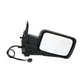 thumbnail image 1 of KarParts360 For Jeep Commander 2007 2008 Door Mirror Passenger Side | Plastic | Clear Glass | Black Housing | Electric | Powered | Screws Attachment | Replacement For 55157012AB, 55157012AC, 1 of 4