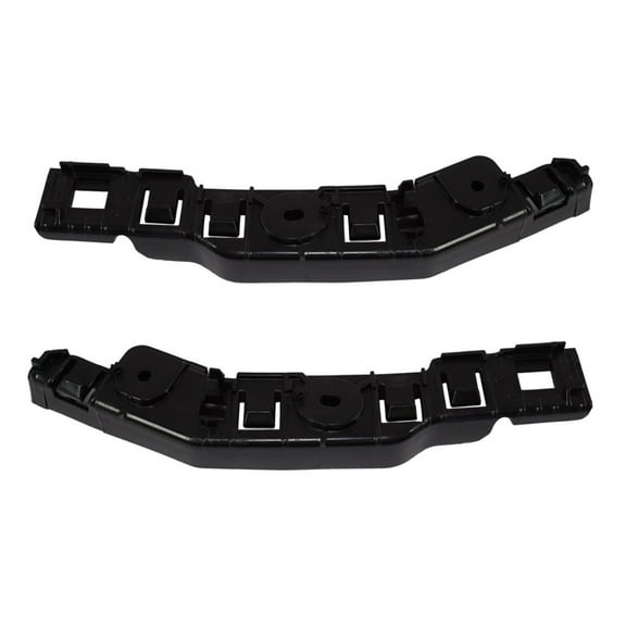 KarParts360 For Jeep Compass 2017-2023 Bumper Bracket Driver And Passenger Side | Pair | Front | Made Of Plastic | Upper Cover Bracket | Replacement For CH1042128, CH1043128 | 68244509AB, 68244508AB