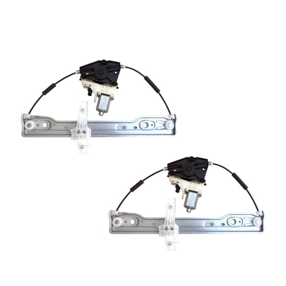 KarParts360 For Jeep Gladiator 2020 2021 2022 2023 Window Motor And Regulator Driver And Passenger Side | Pair | Front | 2 Pins | Standard Motor Type | 12 Voltage | Power | For CH1350195, CH1351195