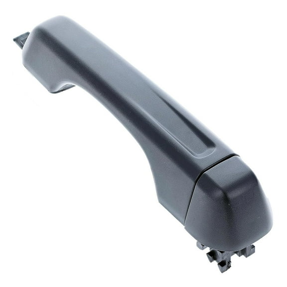 KarParts360 For Jeep Gladiator 2020 21 22 23 24 2025 Exterior Door Handle Driver Side | Rear | Plastic | Matte Finish | Black | Excluded Keys And Lock Hole; Key Pad And Cutout | 68282348AB, 68282348A