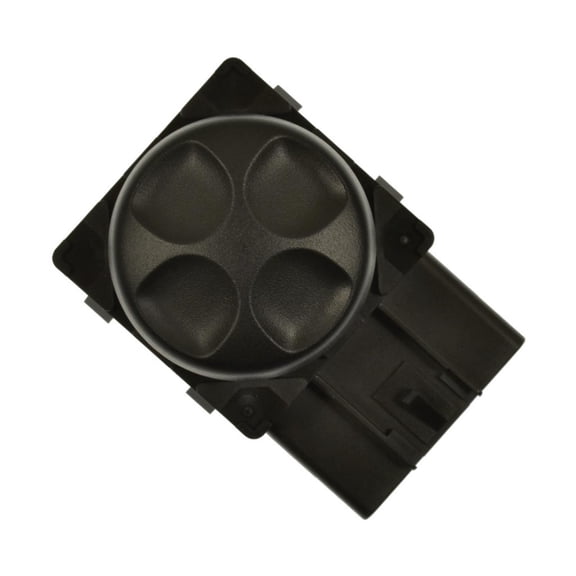 KarParts360 For Jeep Grand Cherokee 2011-2021 Power Seat Lumbar Switch | Plastic Material | Black Color | 6 Male Blade Terminal | Rectangular Connector | Replacement For 56046232AB, 56046232AA