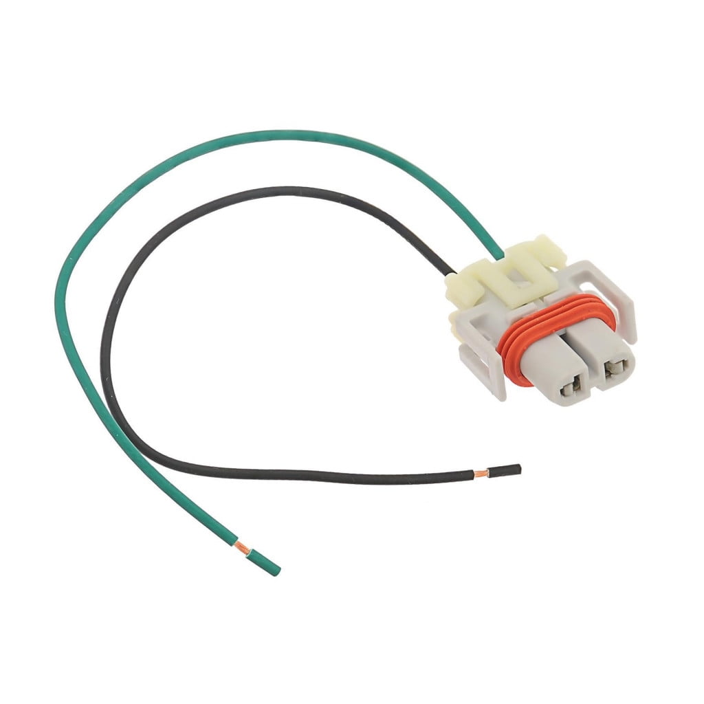 CarLights360 For Jeep Grand Cherokee 2020 Electrical Connector | Plastic | Metal Contact Terminal Material | Blade Terminal | Push On Attachment Method | Oval Connector | For 13584255, 88987187