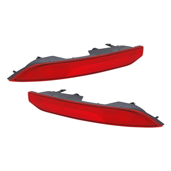 KarParts360 For Jeep Grand Cherokee 2022 2023 Bumper Reflector Driver And Passenger Side | Pair | Rear | Replacement For CH1184111, CH1185111 | 68408779AB, 68408778AB