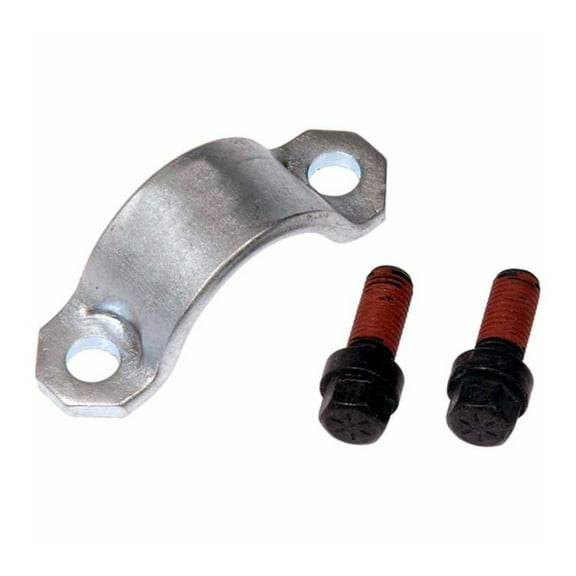 KarParts360 For Jeep Liberty 2002 2003 U-Joint Strap | Steel | 1/4 Inches Bolt Thread Size | 2-Bolts | 1 Strap Count | 2.20 Inches Strap Length | 0.67 Inches Strap Width