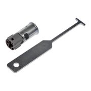 KarParts360 For Jeep Liberty 2003 04 05 06 07 2008 Lighter Socket Removal Tool | Plastic, Steel Material | Fixed Portable Or Fixed Mount | 1 Outlet Quantity | Non-Weather Resistant | For 4793554AC