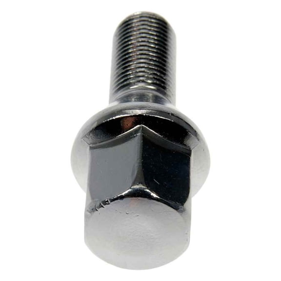 KarParts360 For Jeep Renegade 2015-2024 Wheel Lug Bolt | Steel | Chrome Plated Finish | Gray | Conical Seat - 60 degrees Seat Type | Medium Thread Type | 10.9 Bolt | 17 Millimeters Hex | 68296586AA