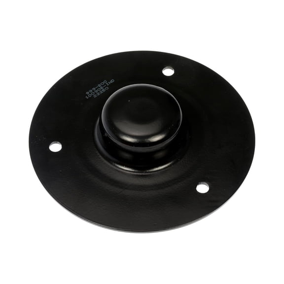 KarParts360 For Jeep TJ/Wrangler 1997-2006 Coil Spring Bracket | Steel | Black | Circular | 0.12 Inches Thickness | 6.7 Inches Frame Mount Width | Replacement For 5086638AA, 4897233AA