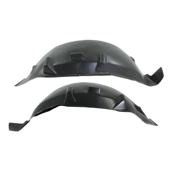 KarParts360 For Jeep Wrangler 2007-2017 Fender Liner Driver and Passenger Side | Pair | Rear | Replacement For CH1762100, CH1763100 | 55157127AK, 55157126AK