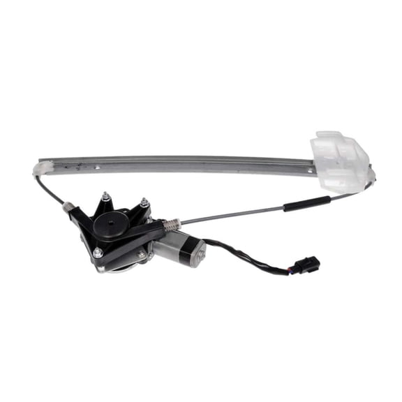 KarParts360 For Jeep Wrangler 2007-2017 Power Window Regulator and Motor Assembly | Plastic Gear | Bolt Attachment | Replacement For 68014949AA, 68014953AA