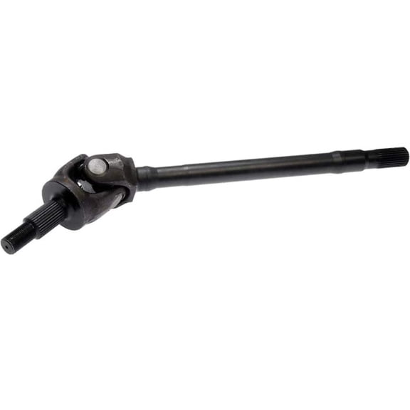 KarParts360 For Jeep Wrangler 2007-2018 Axle Shaft Set Front, Driver Side | Steel Material | Dana 30 Differential Case Design | 27 Inboard Spline Quantity | 32 Outboard Spline Quantity | 68004081AA