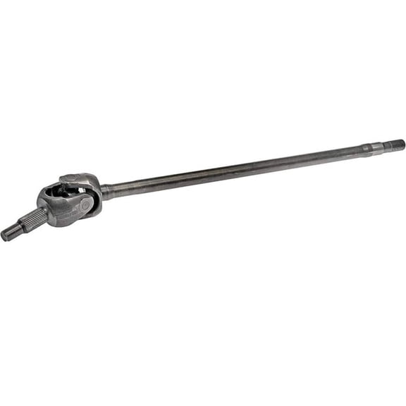 KarParts360 For Jeep Wrangler 2007-2018 Axle Shaft Set Front, Passenger Side | Steel Material | Dana 30 Differential Case Design | 27 Inboard Spline Quantity | 32 Outboard Spline Quantity