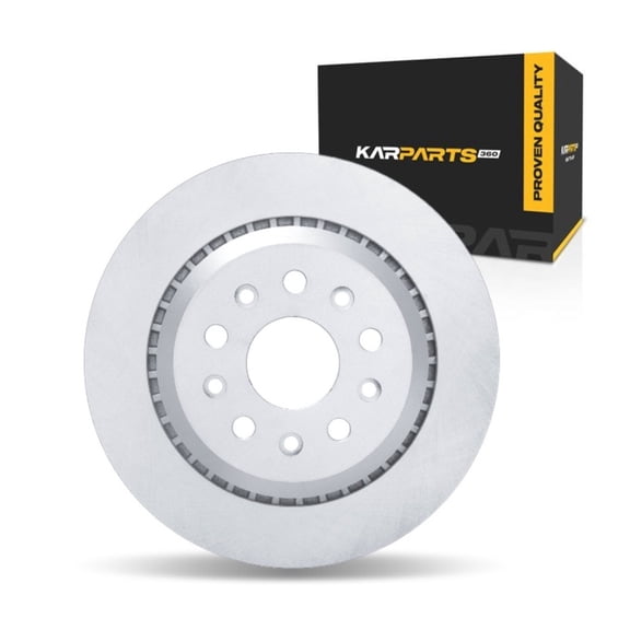 KarParts360 For Jeep Wrangler 2021 22 23 24 2025 Disc Brake Rotor Rear | Cast Iron | 72 Millimeters/2.83 Inches Center Hole Diameter | 20 Millimeters/0.79 Inches Discard Thickness | 5 Stud/Lug Hole