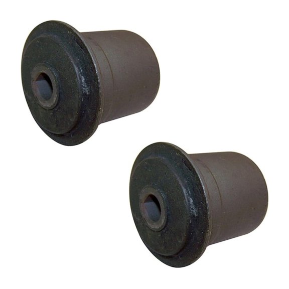 KarParts360 For Jeep Wrangler JK 2007-2018 Control Arm Bushing Driver And Passenger Side | Pair | Front | Upper | Steel, Rubber | Unpainted | Replacement For 52060138