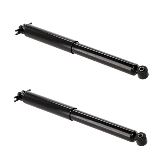 KarParts360 For Jeep Wrangler JK 2018 Shock Absorbers Driver And Passenger Side | Pair | Rear | Black | Twin-Tube Design | Non-Adjustable | 14.55 Inches Collapsed Length