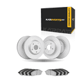 thumbnail image 1 of KarParts360 For Kia Carnival 2022 23 24 25 2026 Brake Set Front And Rear | Cast Iron | Performance / Racing Driving Style | Plain Rotor Style | Excluded Calipers, 1 of 4